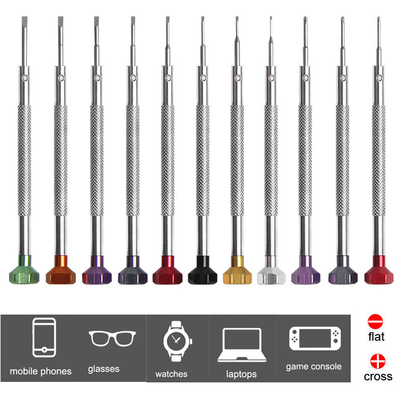 Watchmaker Screwdriver - Kit di Cacciaviti in Acciaio Inox