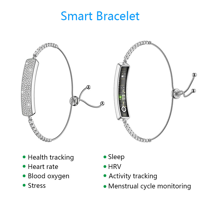 Couple Watches Smartwatch - Bracciale intelligente da donna con frequenza