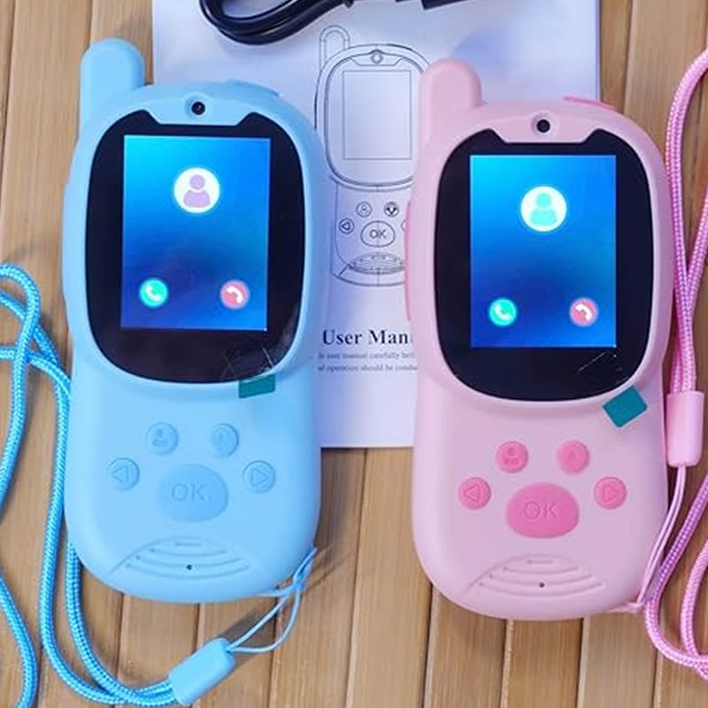Smartwatch Watches For Kid Girl - Walkie Talkie Carini 2 Pezzi Ricaricabili