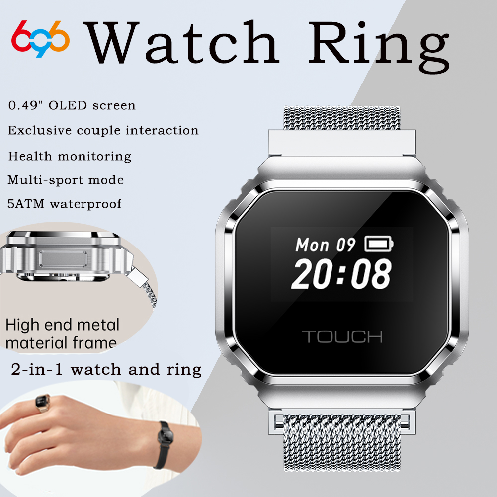 Couple Watches Smartwatch - Nuovo Anello Smart 2026 con Schermo