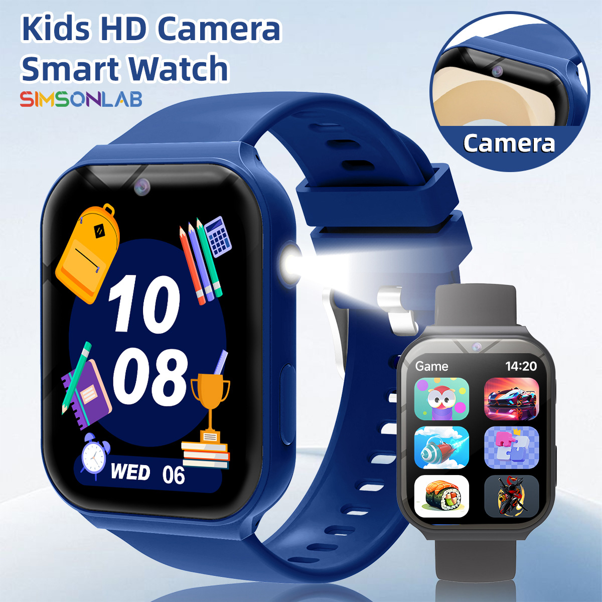 Smartwatch Watches For 12 Year Old Boy - Smartwatch 2026 per Bambini con Telecamera