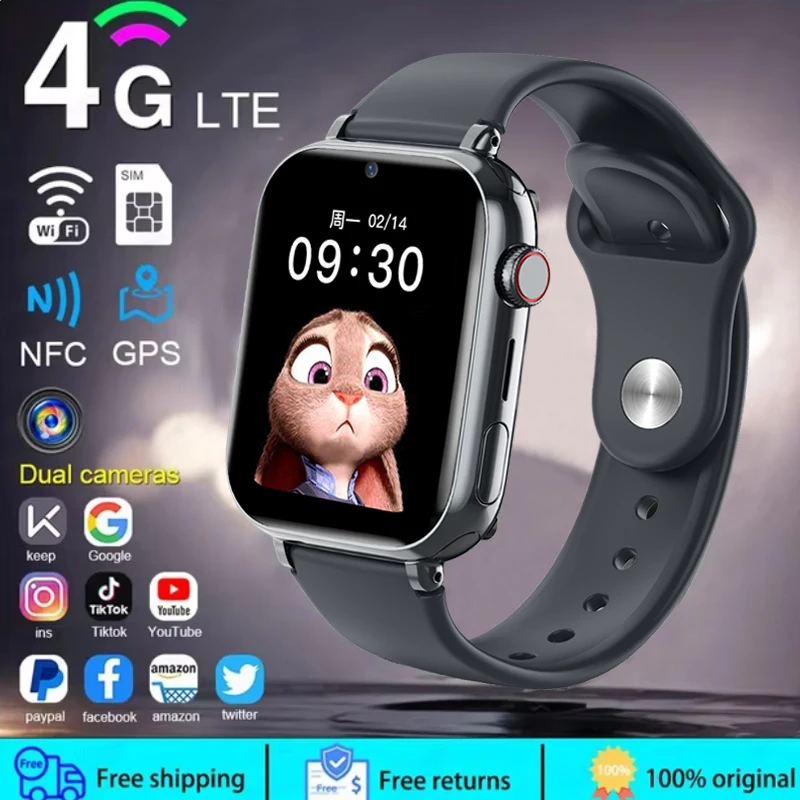 Smartwatch Watches For Kid Boy With Alarm - 2025 Smart Watch Bambini LBS Posizione
