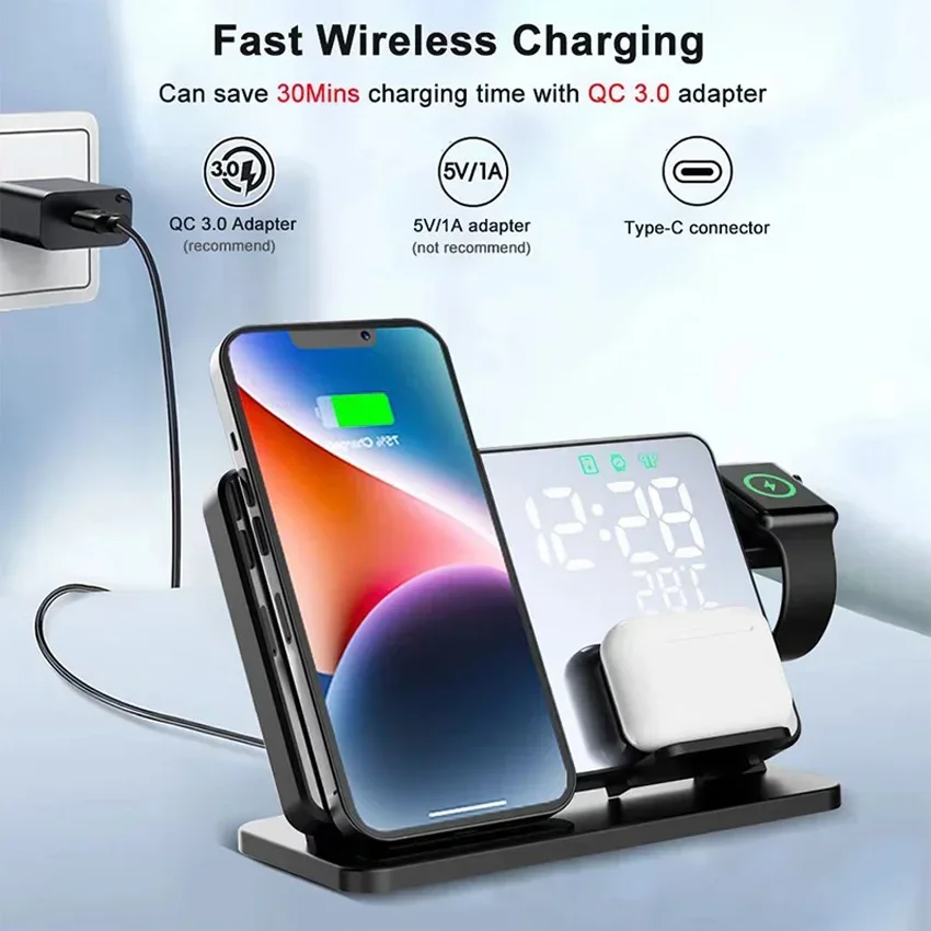 Caricabatterie wireless Svegli - Smartwatch Watches For Iphone recensione e prezzo