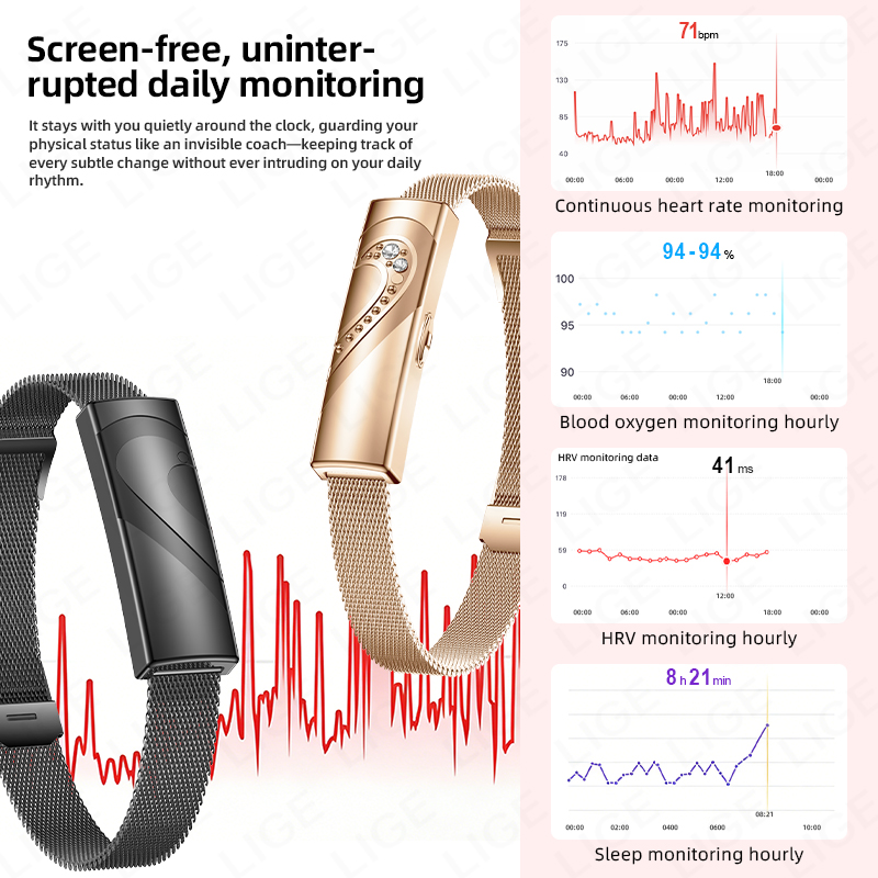 Braccialetto intelligente LIGE - Couple Watches Smartwatch recensione e prezzo