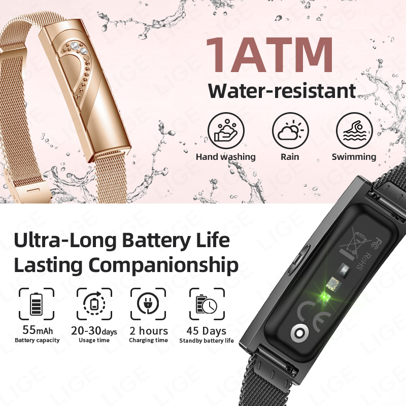 Braccialetto intelligente LIGE - Couple Watches Smartwatch recensione e prezzo