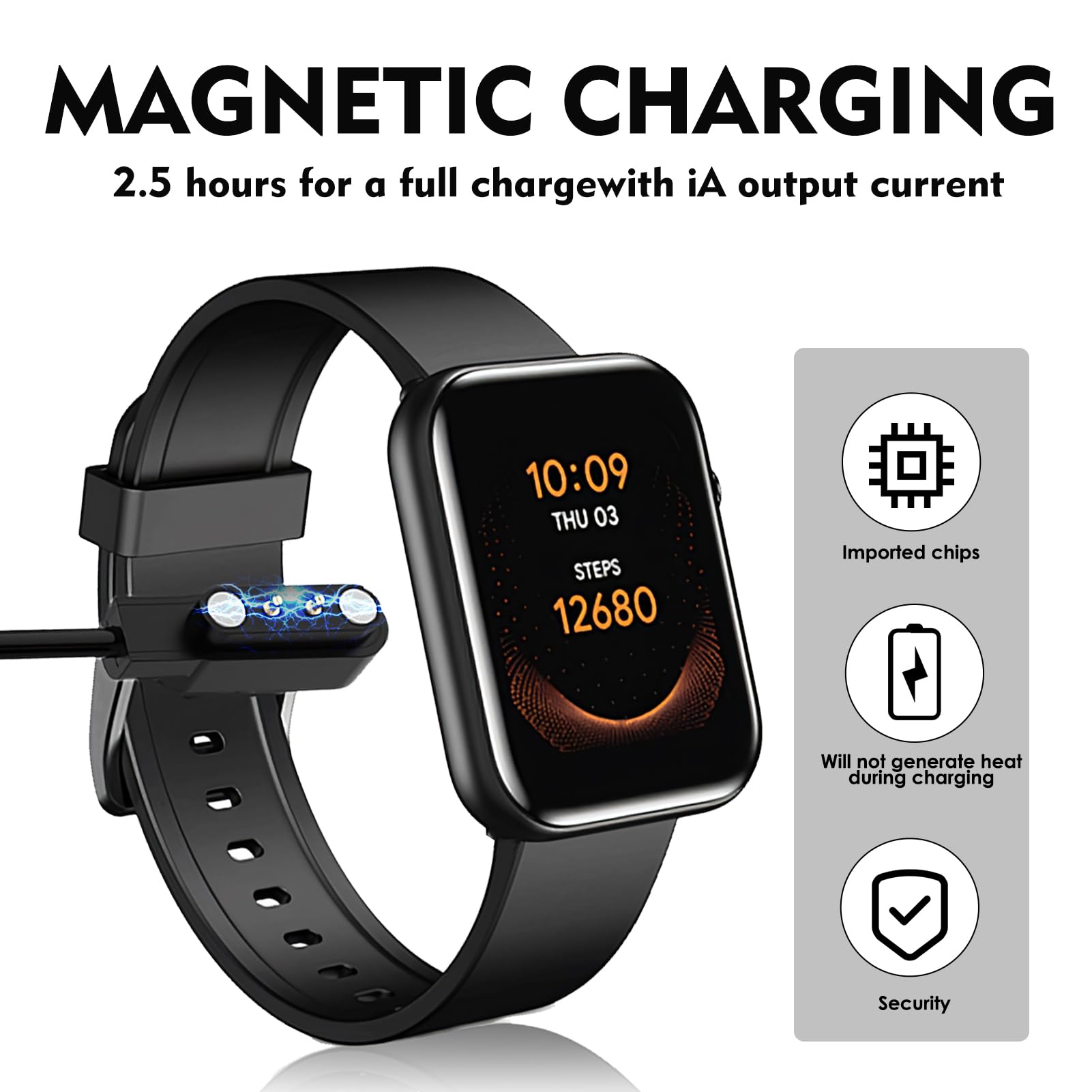 Cavo di ricarica magnetico, ca - Smartwatch English recensione e prezzo