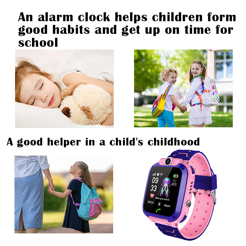 Q12B Smartwatch per Bambini co - Smartwatch Watches For Kid Boy With Alarm recensione e prezzo