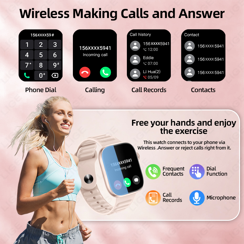 LIGE 2026 NUOVO Smartwatch con - Couple Watches Smartwatch recensione e prezzo