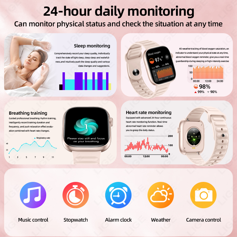 LIGE 2026 NUOVO Smartwatch con - Couple Watches Smartwatch recensione e prezzo
