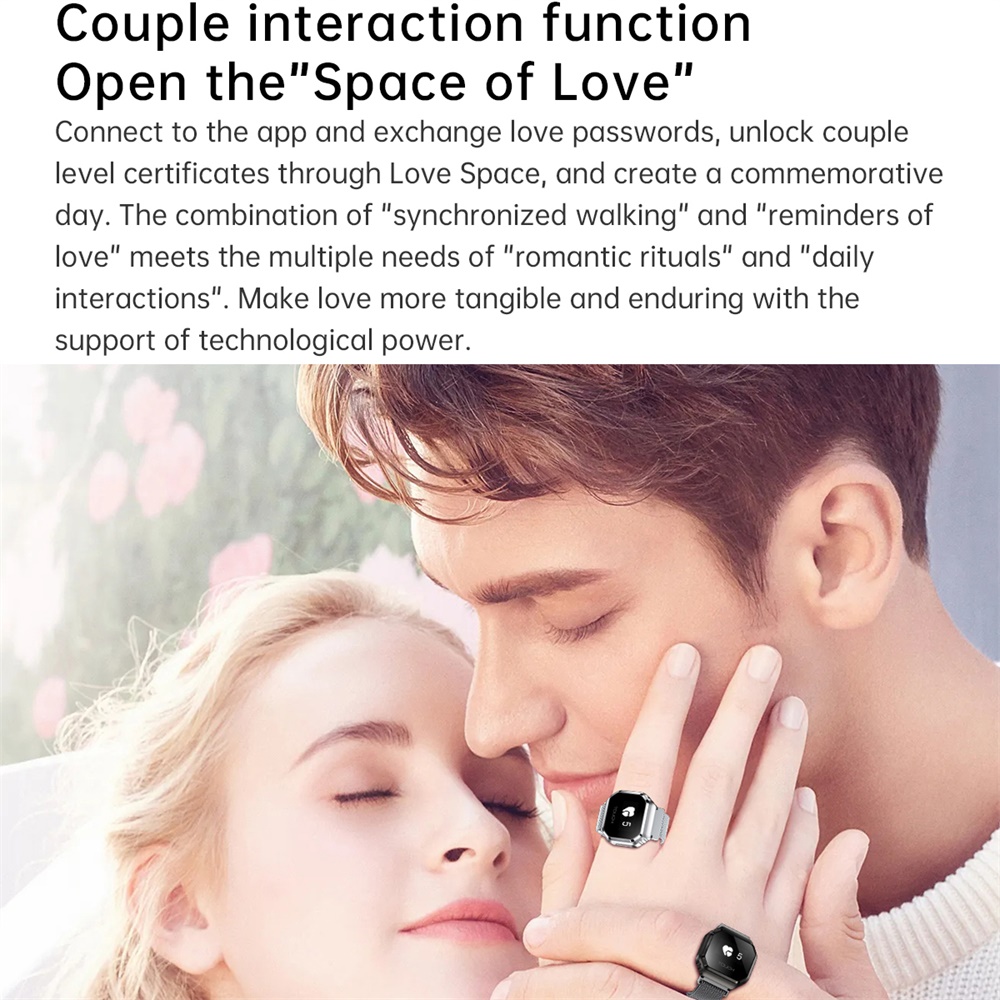 Nuovo Anello Intelligente con  - Couple Watches Smartwatch recensione e prezzo