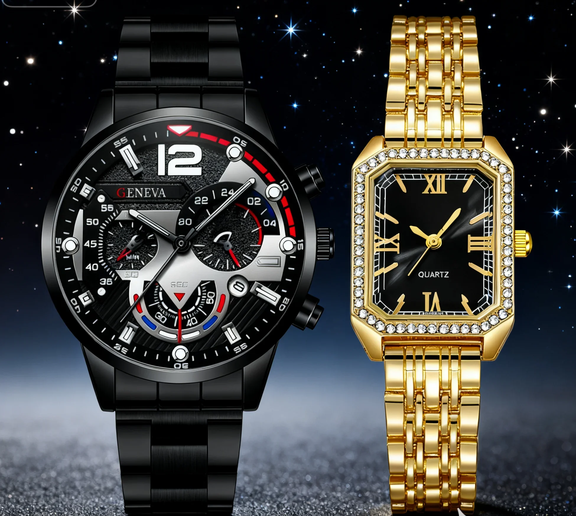 Nuovo orologio al quarzo belli - Couple Watches Smartwatch recensione e prezzo